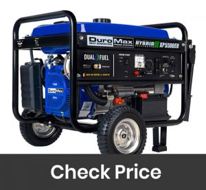 DuroMax XP5500EH Dual Fuel Gas Propane Generator