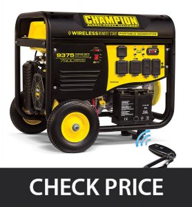 Champion 100161 RV Ready Portable Generator with Wireless Remote Start