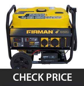 Firman P03603 Watt Remote Start Gas Portable Generator