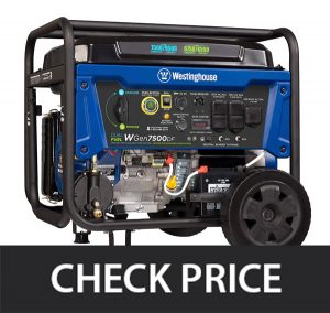 Westinghouse WGen7500DF Dual Fuel Portable Generator