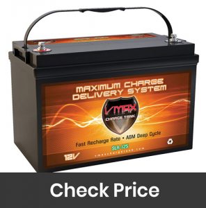 Vmaxtanks SLR125 AGM 12V 125ah Battery for Solar Wind Power