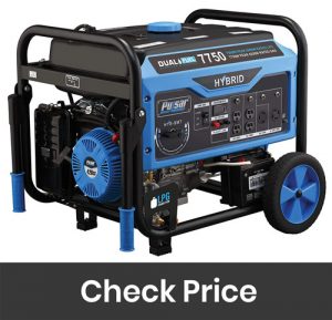 Pulsar PG7750B Dual Fuel Portable Generator