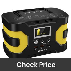 VETOMILE 166Wh Portable Power Station Camping Generator