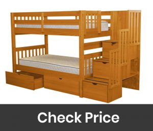 Bedz King Stairway Bunk Beds