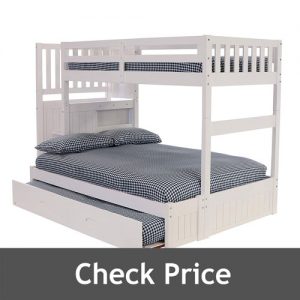 Discovery Twin Over Full Stair Stepper Bed with Trundle