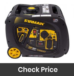 Firman W03082 Electric Start Gas Portable Generator