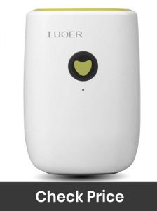 LUOER Electric Small Dehumidifier With 500Ml For Home