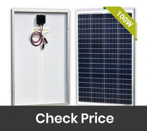 Newpowa100 Watt 12 V Polycrystalline Solar Panel