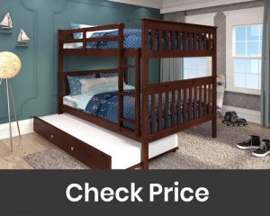 DONCO KIDS Bunk Bed Twin Trundle Bed