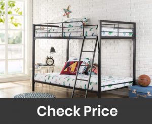 Zinus Patti Twin over Queeb Bunk Bed