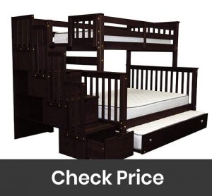 Bedz King Stairway Bunk Beds