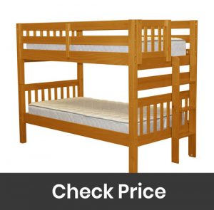 Bedz Queen Bunk Bed Twin over Bunk Bed