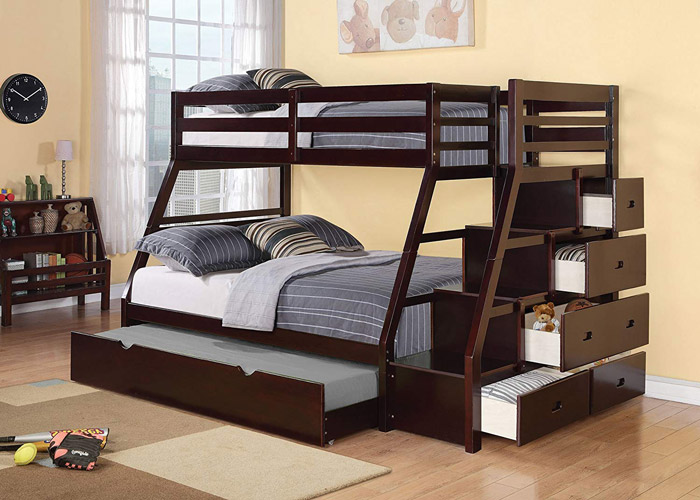 Best twin over full bunk beds with drawers