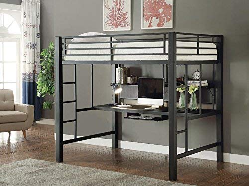 Bunk Bed for Adults with Desk