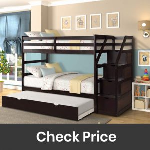 Harper Twin Bunk Bed with Storage