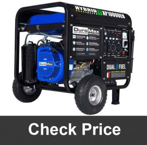 DuroMax XP10000EH Dual Fuel Portable Generator