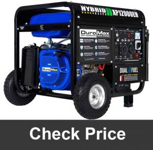 DuroMax XP12000EH Dual Fuel Portable Generator