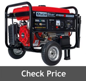 DuroStar DS5500EH Dual Fuel Portable Generator