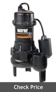 Wayne RPP50 Cast Iron Sewage Pump