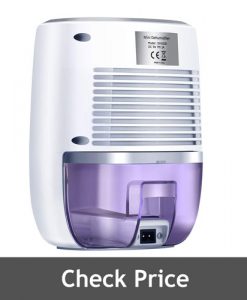 COSVII Small Portable Dehumidifier