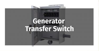 Generator Transfer Switch