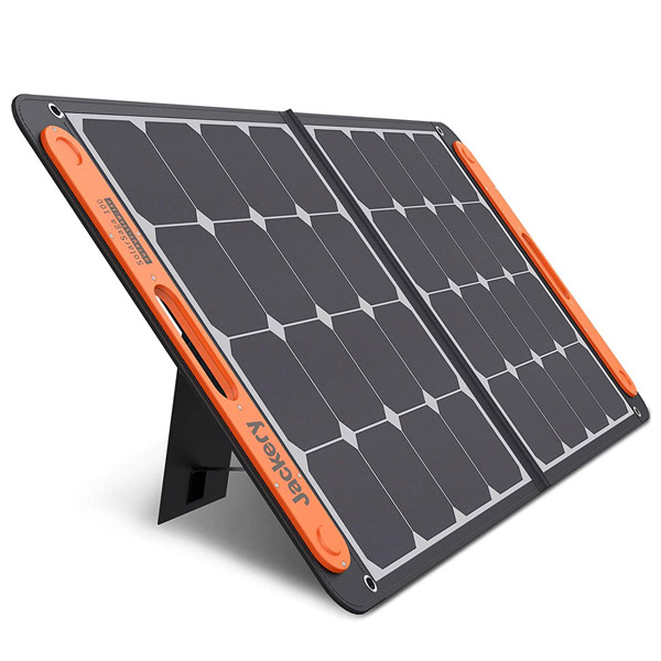 Photo jackery solarsaga solar panel solarsaga 100